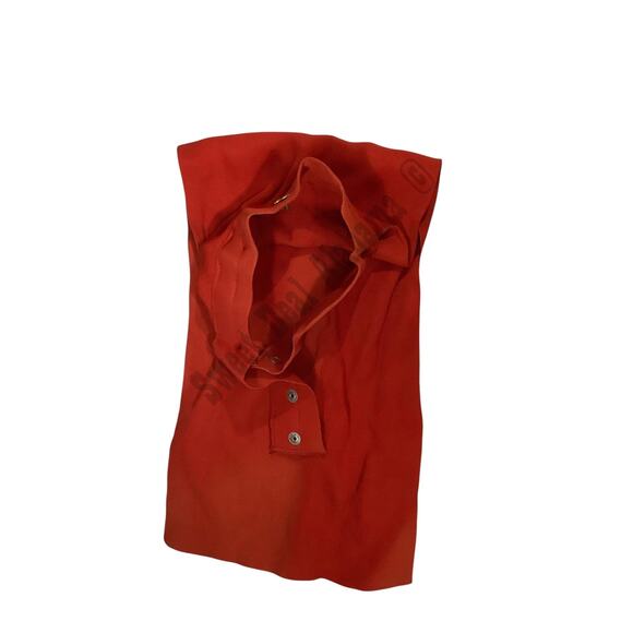 Scovill Vietnam Era Military Scarf, Red, 18.75"L x 7.5"W (18" Max Neck) - Picture 6 of 6